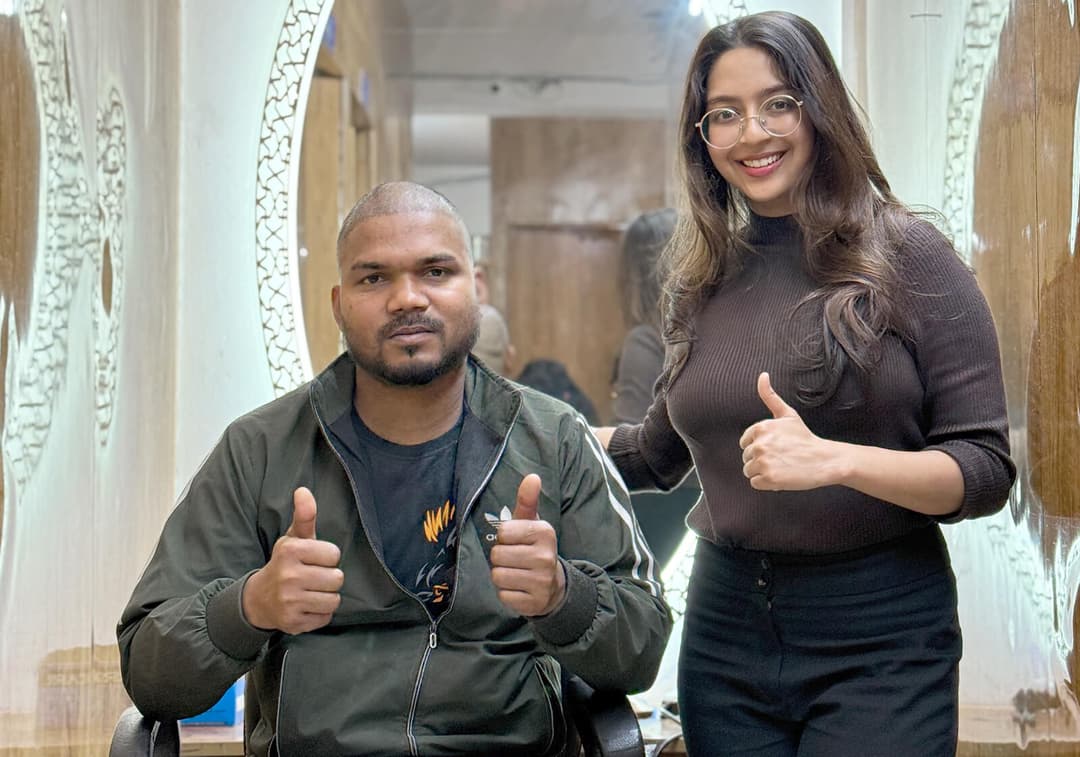 Hair transplant result — Ryan Clinic Hyderabad