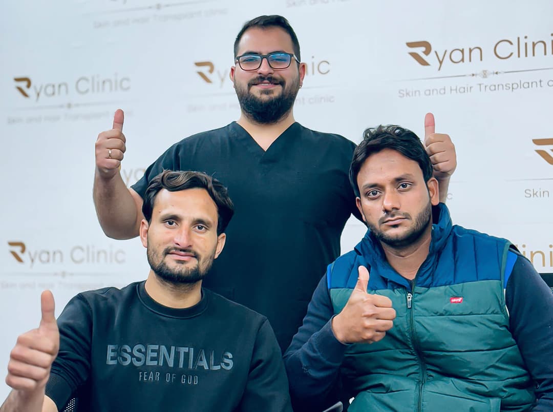 Hair transplant result — Ryan Clinic Hyderabad
