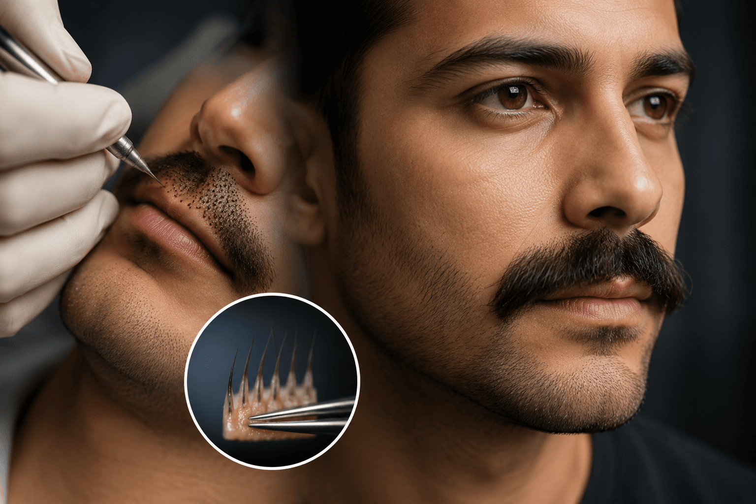 Mustache Hair Transplant: The Complete Guide to Achieving a Fuller Mustache