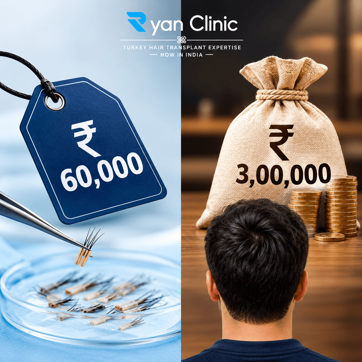 Why a cheap hair transplant in India costs more long term